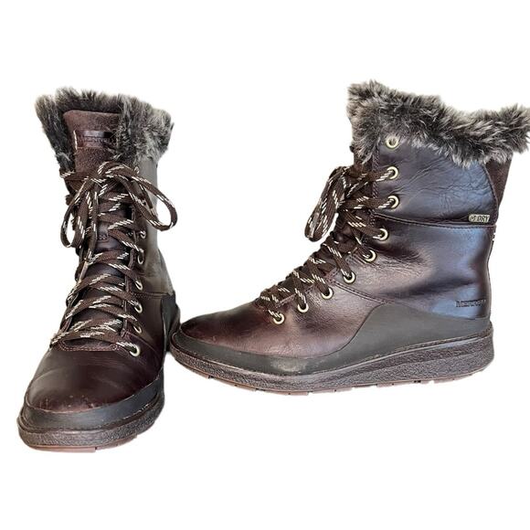 NWOT MERRELL Null Tremblant Ezra Lace Waterproof Ice+ Vibram Women's Size 7 - Picture 3 of 11